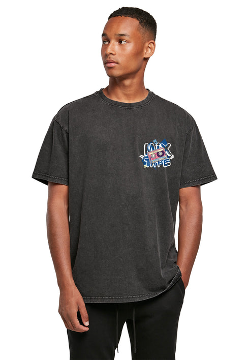 black acid washed